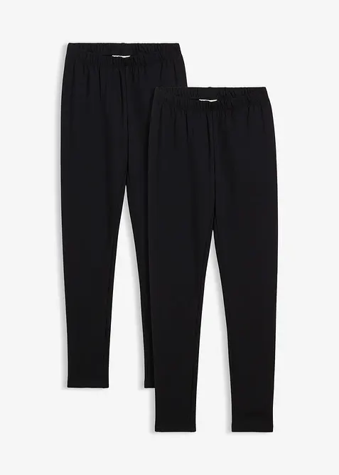 Lot de 2 leggings thermiques, bonprix