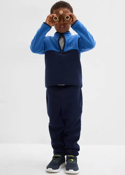 Pull polaire à col zippé, bonprix