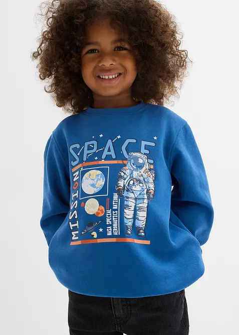 Sweat-shirt doux en coton majoritaire, bonprix