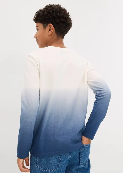 T-shirt manches longues 100% coton, bonprix