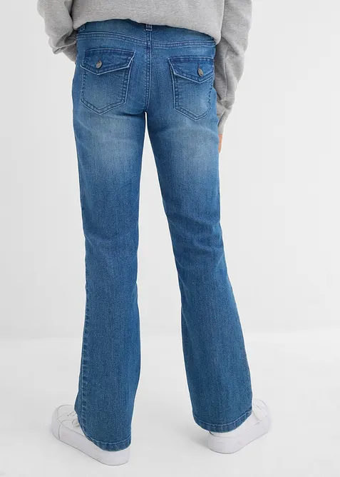 Jean bootcut taille basse, bonprix
