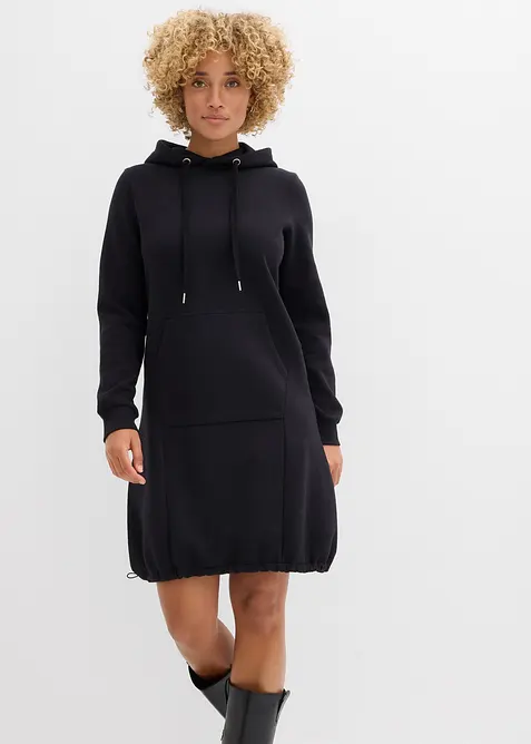 Robe sweat en coton mélangé, bonprix