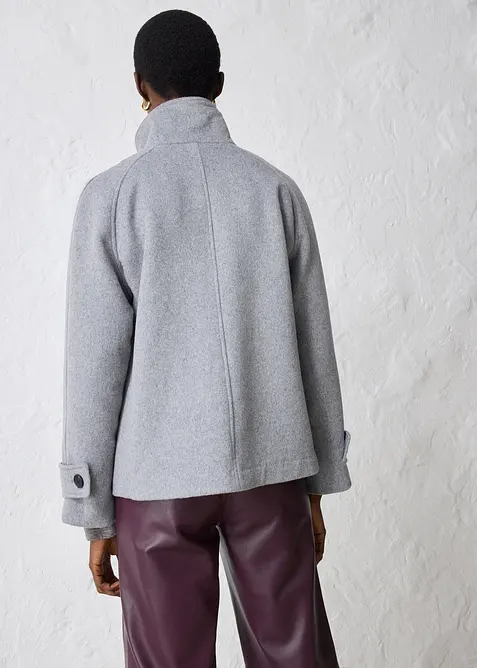 Veste en laine mélangée, bonprix