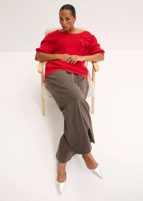 Pull avec application de nœuds, bonprix