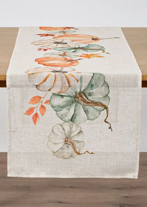 Chemin de table contenant du lin, bonprix