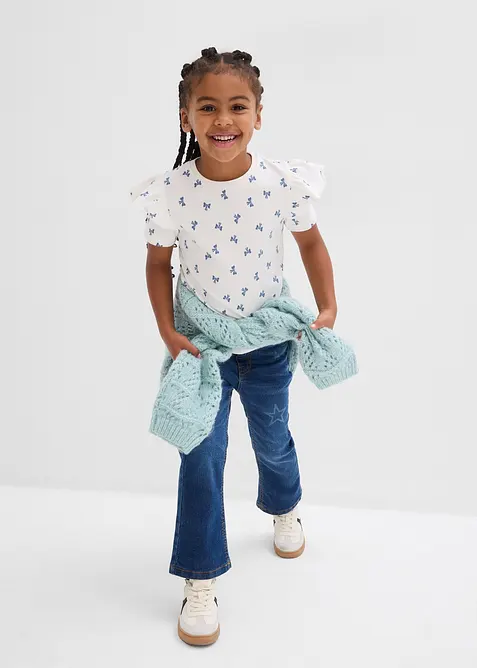 T-shirt en coton extensible, bonprix