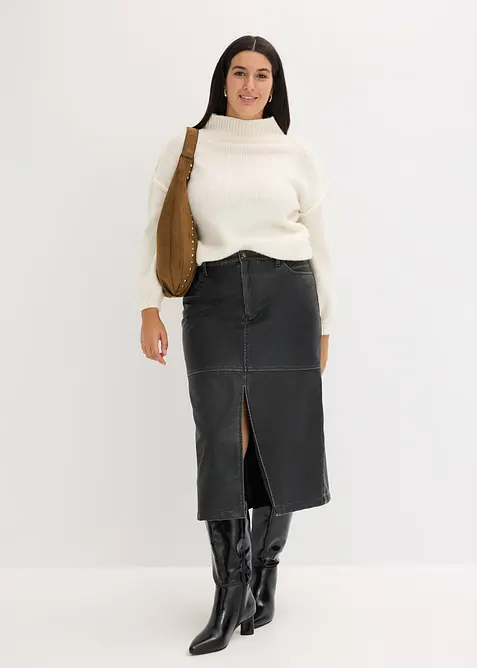 Jupe enduite, bonprix