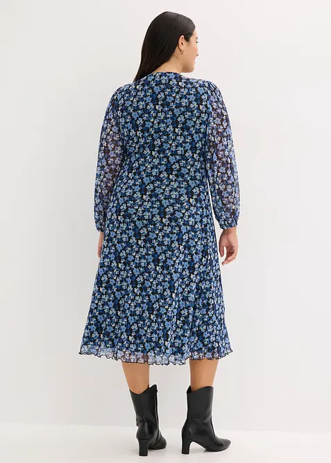 Robe midi en mesh, bonprix