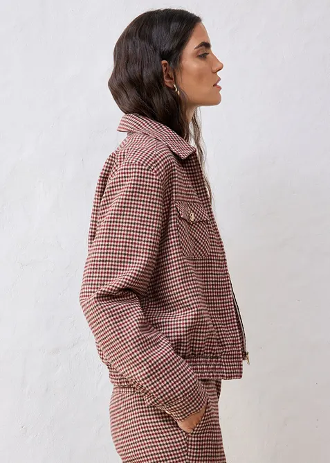 Blouson en laine majoritaire, bonprix