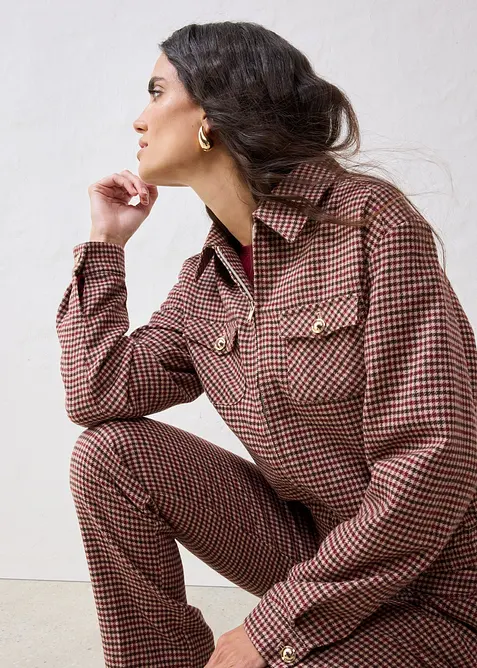 Blouson en laine majoritaire, bonprix