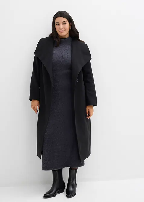 Robe pull en viscose mélangée, bonprix
