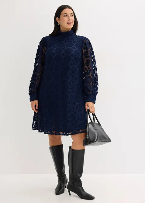 Robe courte en dentelle, bonprix