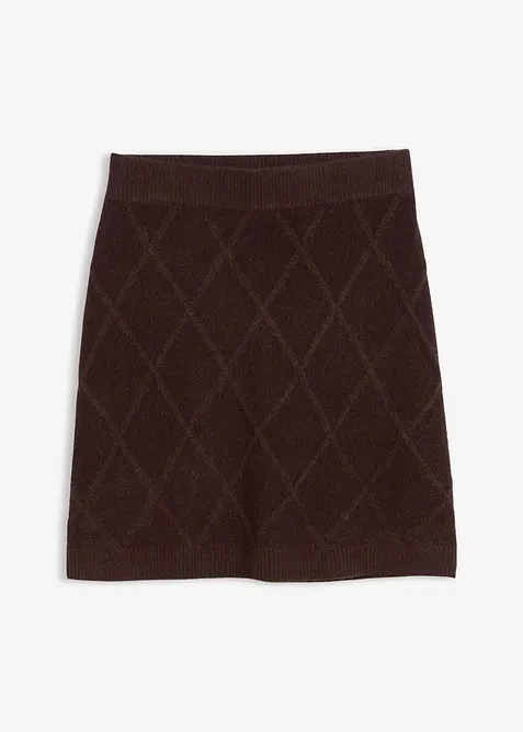 Jupe en maille torsadée, bonprix