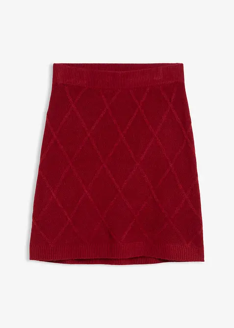 Jupe en maille torsadée, bonprix