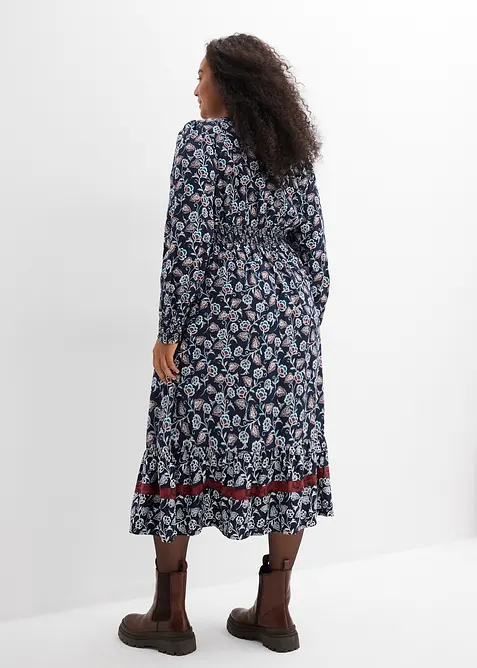 Robe longue en viscose fluide, bonprix