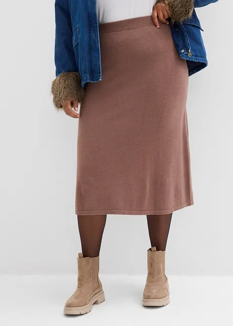 Jupe en maille, bonprix