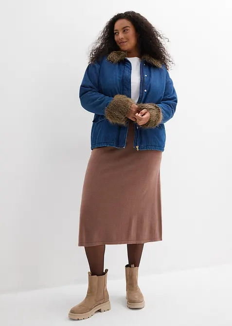 Jupe en maille, bonprix