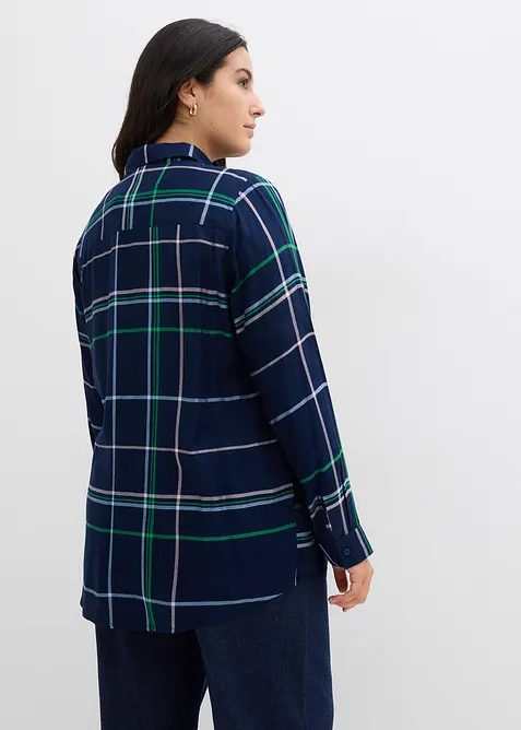 Chemisier long en viscose fluide, bonprix