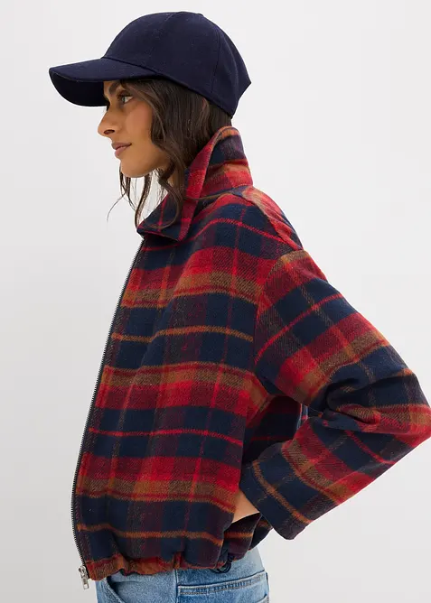 Blouson à carreaux, bonprix