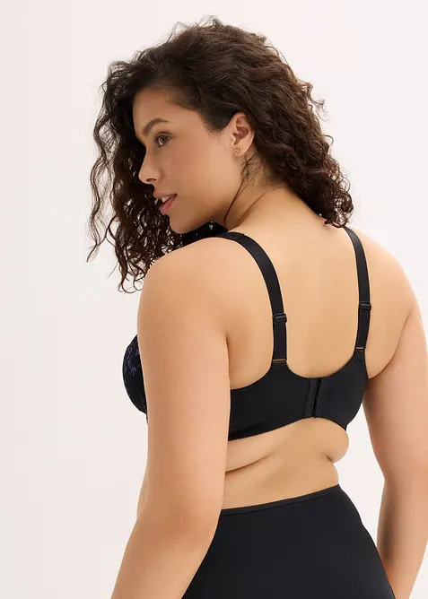 Soutien-gorge minimiseur à bretelles rembourrées et dentelle délicate, bonprix