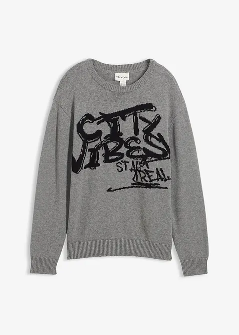 Pull 100% coton, bonprix