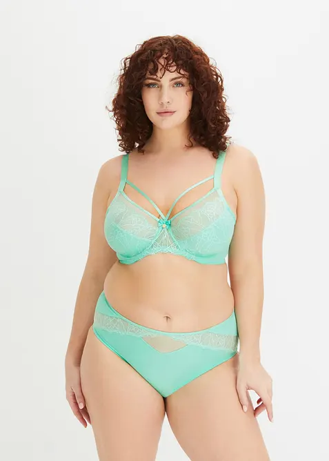 Slip Maxi avec dentelle délicate, bonprix