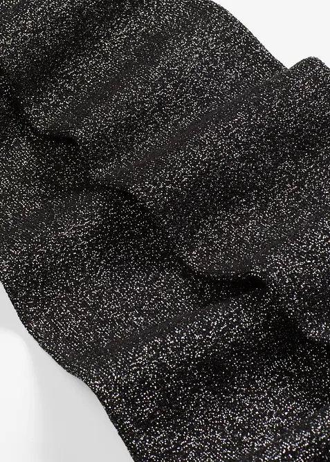 Chaussettes jambières en coton majoritaire et fil lurex, bonprix