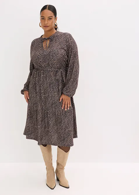 Robe midi en jersey, bonprix