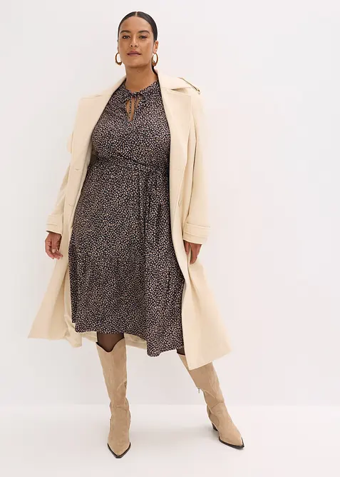 Robe midi en jersey, bonprix