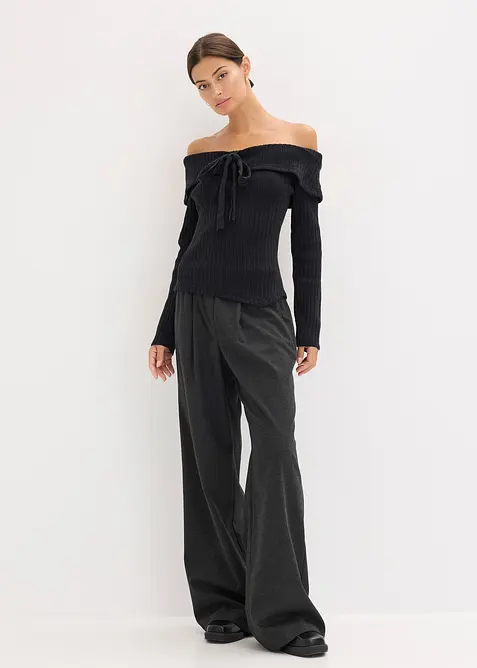 Pull côtelé, bonprix