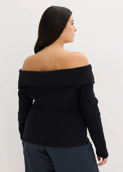 Pull côtelé, bonprix