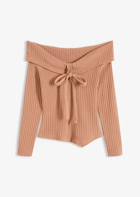 Pull côtelé, bonprix