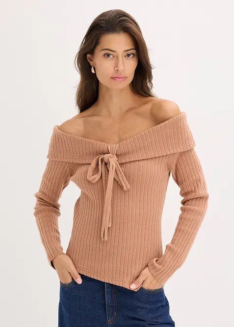 Pull côtelé, bonprix