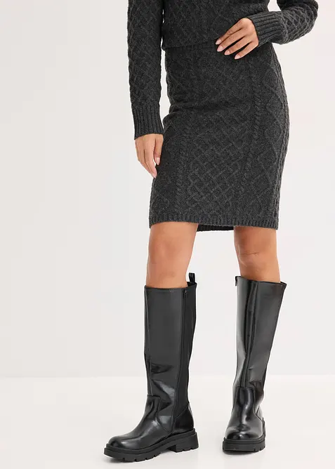 Jupe en maille, bonprix