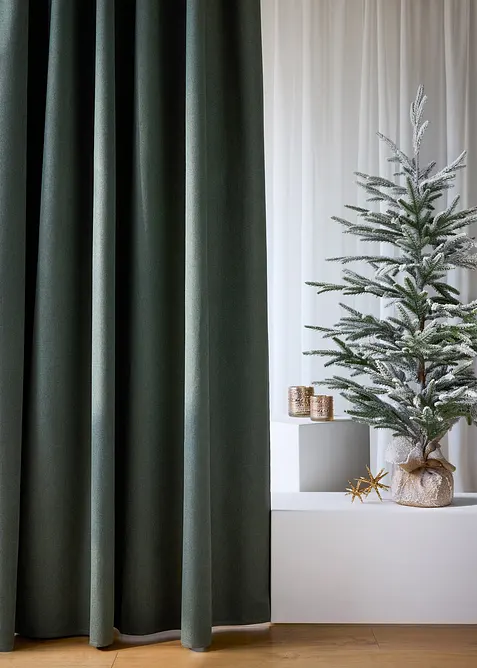 Rideau occultant, envers enduit, aussi en XXL (1 pce), bonprix