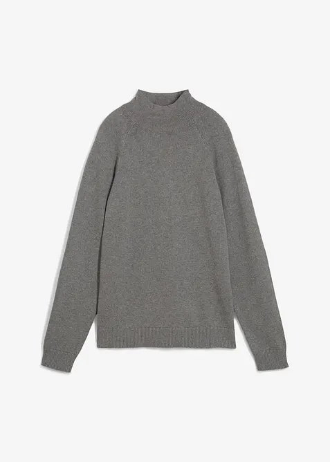 Pull col roulé 100% coton, bonprix