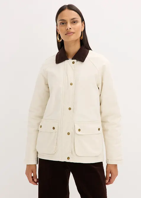 Veste rembourrée en twill, bonprix