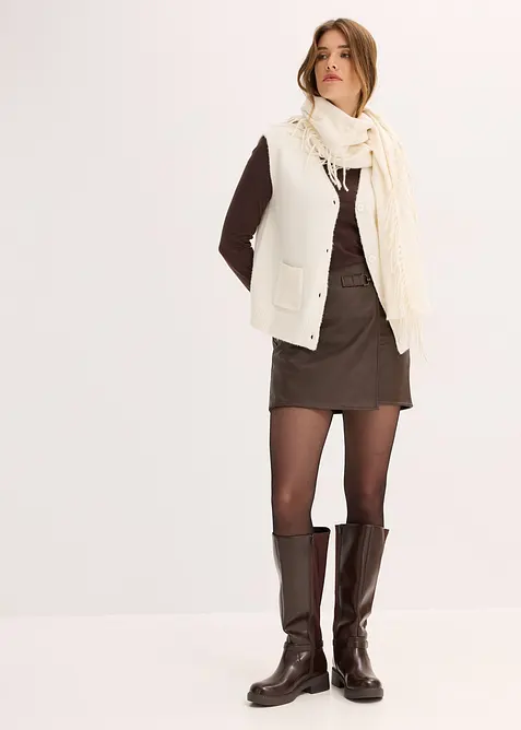 Gilet sans manches en maille, bonprix