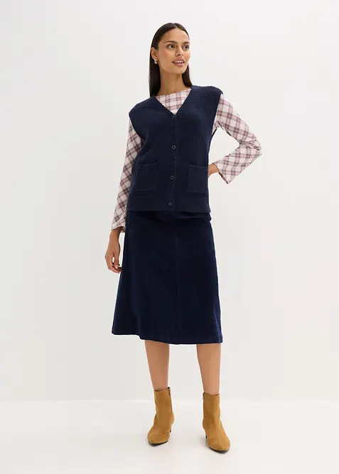 Gilet sans manches en maille, bonprix