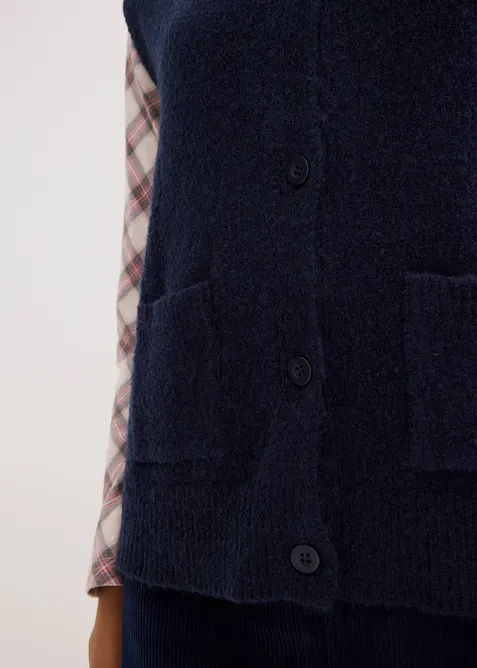 Gilet sans manches en maille, bonprix