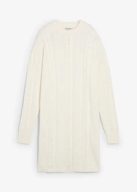 Robe en maille 100% coton, bonprix