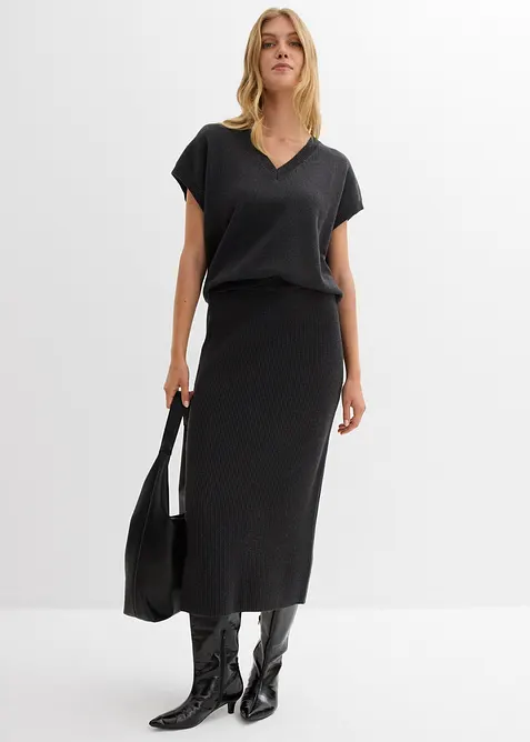 Pull sans manches 100% coton, bonprix