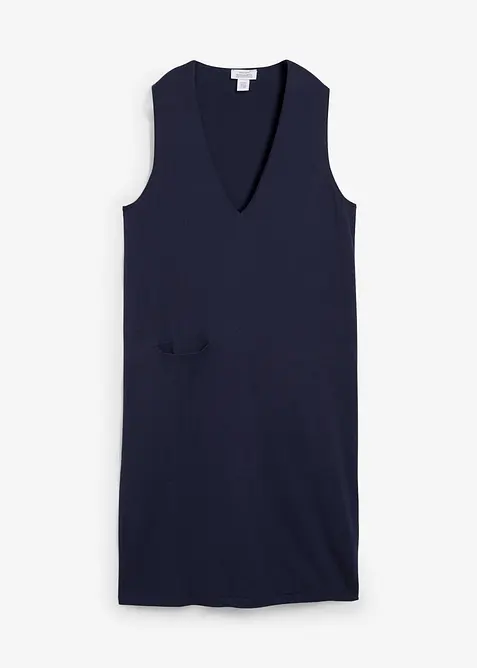 Robe en maille 100% coton, bonprix