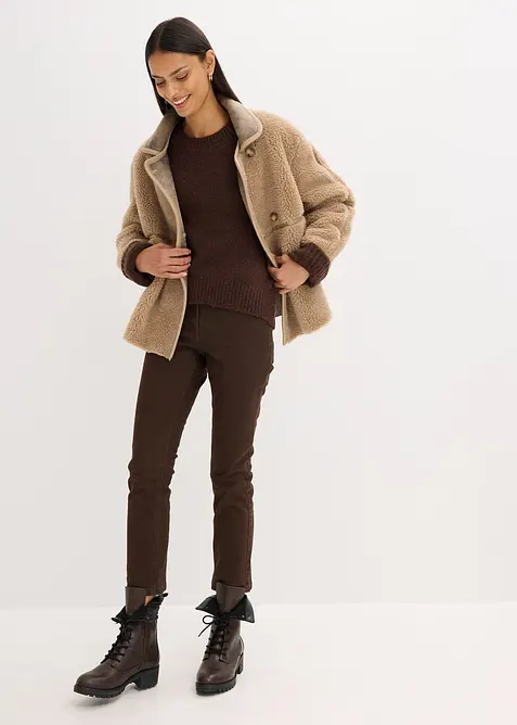 Veste en sherpa, bonprix