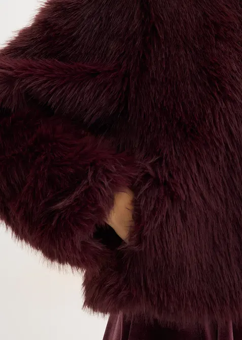 Veste en peluche, bonprix