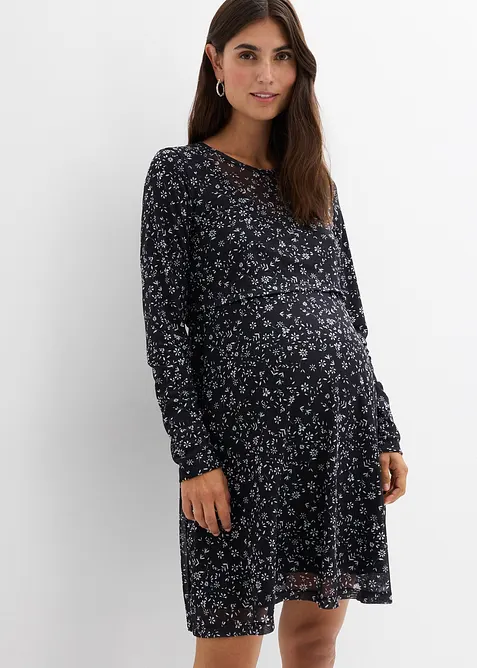 Robe de grossesse et d’allaitement à imprimé floral, bonprix