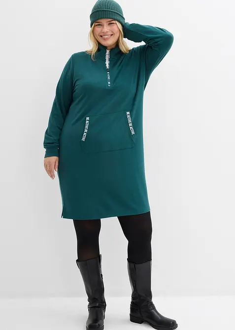 Robe molletonnée, bonprix