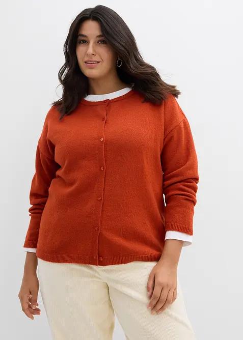 Gilet en fine maille, bonprix