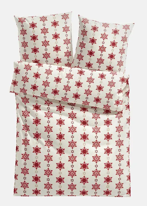 Parure de lit motif flocons de neige, bonprix