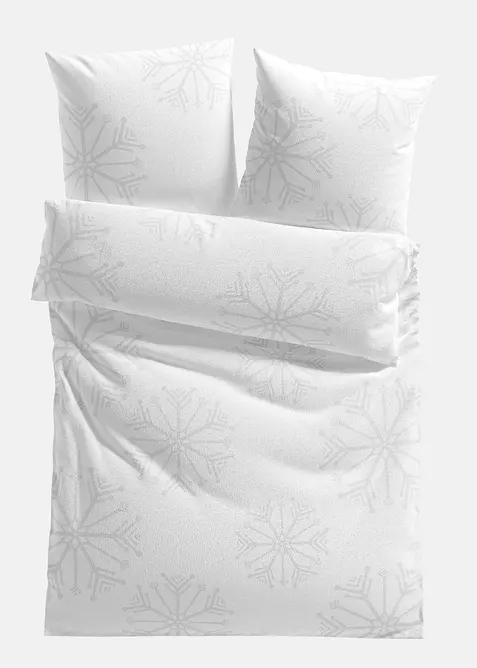 Parure de lit motif flocons de neige, bonprix